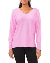 Chaus - Bling V-neck Sweater - Lyst