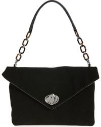 Rebecca Minkoff - Love Note Suede Shoulder Bag - Lyst
