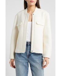 Rails - Kinsley Bouclé Wool Blend Jacket - Lyst