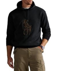 Polo Ralph Lauren - Big & Tall Camo Big Pony Double-Knit Hoodie - Lyst