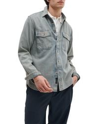 Rag & Bone - Infuse Denim Cpo Overshirt - Lyst