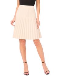 Halogen® - Pleated Knit Skirt - Lyst