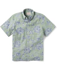 Reyn Spooner - X Alfred Shaheen Classic Pareau Classic Fit Floral Short Sleeve Button-down Shirt - Lyst