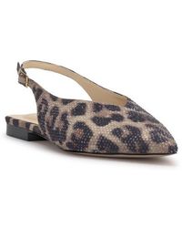 Jessica Simpson - Mezzah Slingback Pointed Toe Flat - Lyst