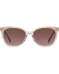 Kate Spade - Seline 54Mm Rectangular Sunglasses - Lyst