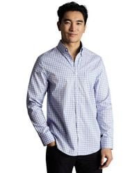 Charles Tyrwhitt - Non-Iron Stretch Poplin Check Shirt - Lyst