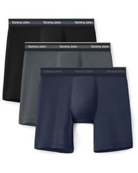Tommy John - 3-Pack Comfort Micro 6-Inch Boxer Briefs - Lyst