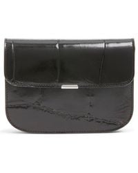 Lemaire - Soft Tab Patent Leather Wallet - Lyst