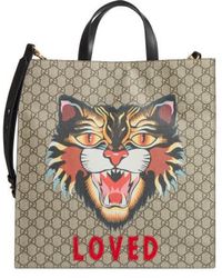 gucci cat tote