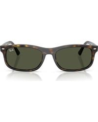 Ray-Ban - 57Mm Rectangular Sunglasses - Lyst