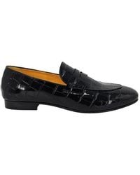 Madison Maison - Flat Croc Embossed Loafer - Lyst