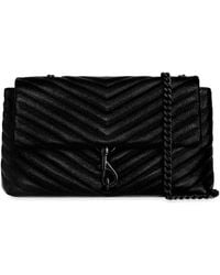 Rebecca Minkoff - Medium Edie Quilted Leather Convertible Crossbody Bag - Lyst