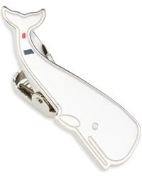 Thom Browne - Whale Sterling & Enamel Tie Clip - Lyst