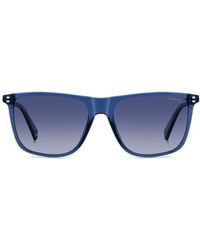Polaroid - 55Mm Gradient Polarized Rectangular Sunglasses - Lyst