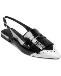 DKNY - Caxine Slingback Penny Loafer Flat - Lyst