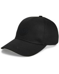 Moncler - Logo Patch Adjustable Baseball Cap - Lyst