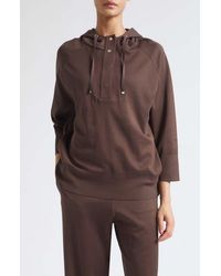 Herno - Cotton Jersey Hooded Pullover - Lyst