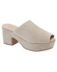 Chocolat Blu - Platform Slide Sandal - Lyst