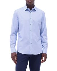 Bugatchi - Jules Ooohcotton Dot Print Button-Up Shirt - Lyst