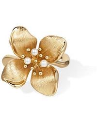 Retro Chic - Iris Blossom Ring - Lyst