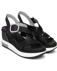 Nero Giardini - Platform Wedge Sandal - Lyst