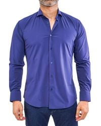 Maceoo - Einstein Stretchcore Performance Button-Up Shirt - Lyst
