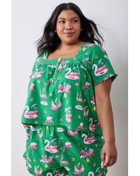 Printfresh - Pintuck Short Set - Lyst