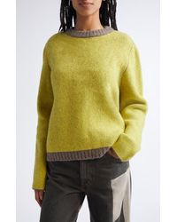 Eckhaus Latta - Gender Inclusive Colorblock Merino Wool Blend Sweater - Lyst