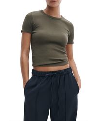 Rag & Bone - The Essential Rib T-Shirt - Lyst