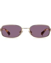 Etro - 52Mm Rectangular Sunglasses - Lyst