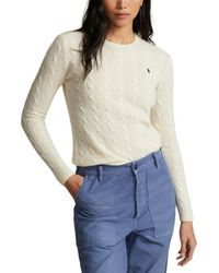 Polo Ralph Lauren - Julianna Wool & Cashmere Cable Stitch Sweater - Lyst