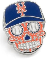 Cufflinks Inc. - Mlb New York Mets Sugar Skull Lapel Pin - Lyst