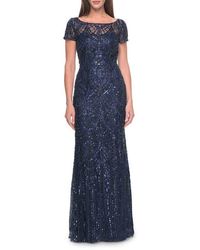 La Femme - Gorgeous Vintage Beaded Mother Of The Bride Dress - Lyst