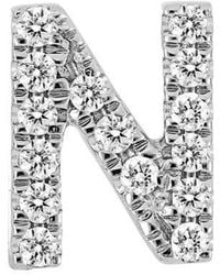 Bony Levy - Single Initial Earring - Lyst