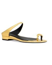 Rebecca Minkoff - Toe Ring Slide Sandal - Lyst