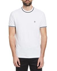 Original Penguin - Slim Fit Piqué Knit Ringer T-Shirt - Lyst