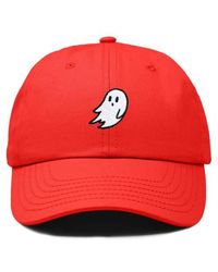Alix - Ghost Embroidered Low Crown Cap - Lyst