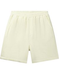 Daily Paper - Enzi Cotton Seersucker Shorts - Lyst