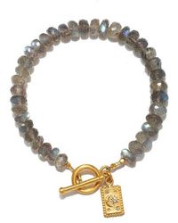 Satya Jewelry - Labradorite Celestial Toggle Bracelet - Lyst