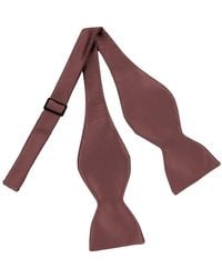 Brooklyn Brigade - Solid Satin Bow Tie - Lyst