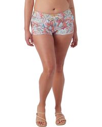 O'neill Sportswear - Laney Saltwater Essentials Cover-up Shorts - Lyst