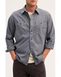 Madewell - Cotton Button-Up Work Shirt - Lyst