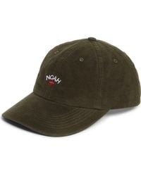 Noah - Logo Embroidered Cotton Moleskin 6-Panel Adjustable Baseball Cap - Lyst