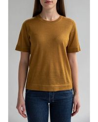 SSKEIN - Crew Neck Sweater Tee - Lyst