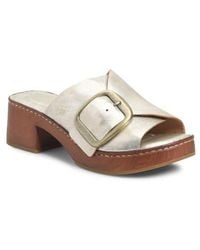 Børn - Bangle Platform Slide Sandal - Lyst
