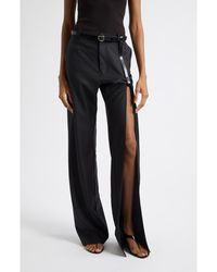 Coperni - Suspended Leg Tailored Straight Leg Wool Pants - Lyst