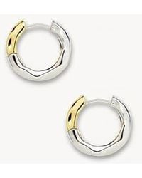 Machete - Petite Wavy Hoops - Lyst