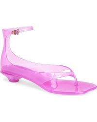 Chloé - Jelly Ankle Strap Sandal - Lyst
