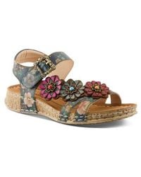 Spring Step - Off Center Sandal - Lyst