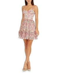 Dress the Population - Marlow Fit & Flare Minidress - Lyst